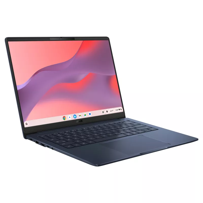 ASUS Chromebook CM14 CM1406CM4A-LY0051 nešiojamasis kompiuteris, 14 colių WUXGA, MediaTek Kompanio 540, 8GB, 128GB eMMC, ChromeOS, mėlynas