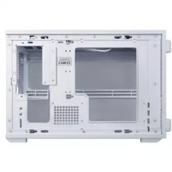 Lian Li DAN Cases B4 Wood Edition Micro-ATX korpusas - buko mediena, balta