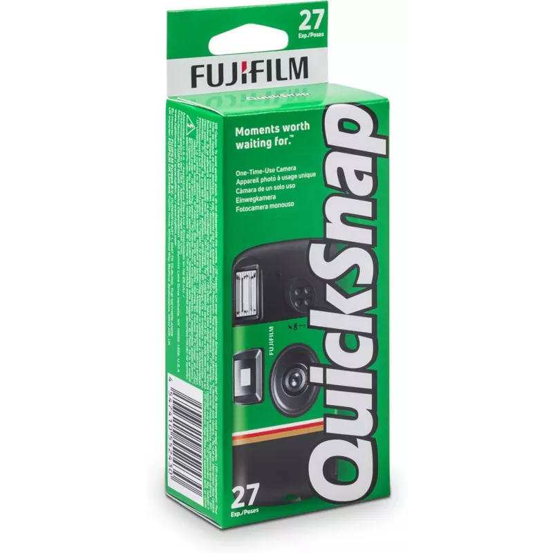Fujifilm Quicksnap Flash 400 vienkartinis fotoaparatas, 27 kadrų