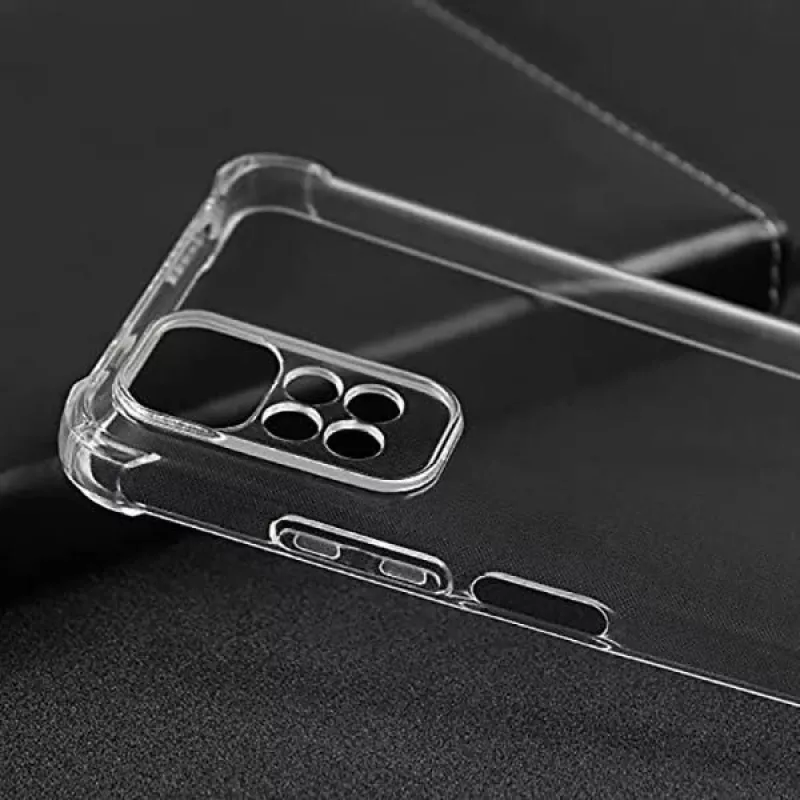 Evelatus Xiaomi Redmi Note 11/11S karinio standarto smūgiams atsparus silikoninis dėklas TPU permatomas