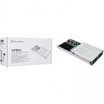 Silverstone Technology SST-CPB01 30 cm 8 kontaktų PCI-E į 8 kontaktų (6+2) PCI-E maitinimo prailginimo laidas, juodas