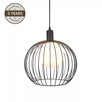 Pakabinamas šviestuvas Inkin P15322A-D30 20W G9 modernus chromuotas ir stiklinis lubų šviestuvas