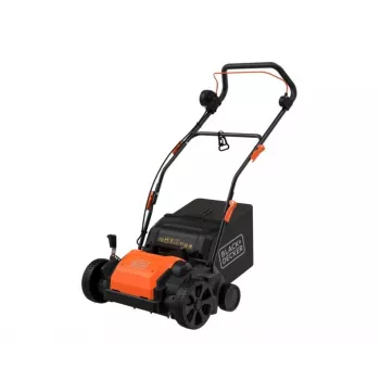 BLACK+DECKER 1200W elektrinis skarifikatorius ir aeratorius 32 cm BEOEP320 su 35 L surinkimo dėže