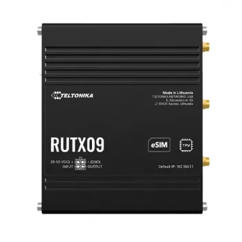 Teltonika Networks RUTX09 (UK) LTE Cat 6 patikimas maršrutizatorius