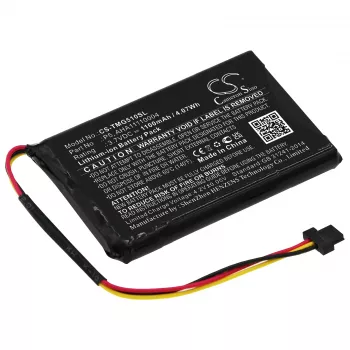 Cameron Sino baterija, skirta TomTom GO 510, 520, VIA 62 GPS (tipas P5, AHA11110004, P6, AT6) - CS-TMG510SL