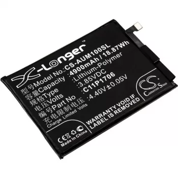 Cameron Sino 5000 mAh Li-Polimerų baterija, skirta ASUS Zenfone Max Pro M1/M2 (C11P1706, 0B200-02870200, CS-AUM100SL)