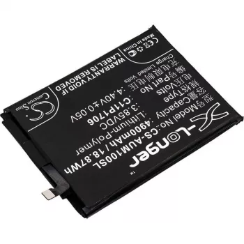 Cameron Sino 5000 mAh Li-Polimerų baterija, skirta ASUS Zenfone Max Pro M1/M2 (C11P1706, 0B200-02870200, CS-AUM100SL)