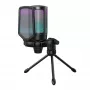 FIFINE A6V AMPLIGAME RGB USB kondensatorinis mikrofonas juodas