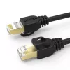 UNITEK Cat.7 S/FTP 2,0 m Ethernet jungiamasis laidas, 10Gbps, 600MHz, auksu dengti RJ45, juodas