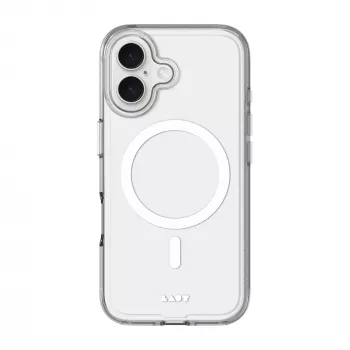 LAUT Crystal-M iPhone 16 Plus dėklas, permatomas