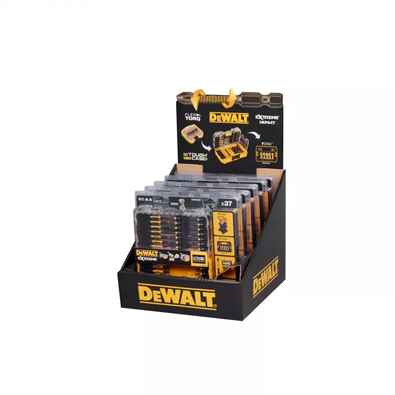 DEWALT 37 vnt. Flextorq varžtų sukimo rinkinys TX