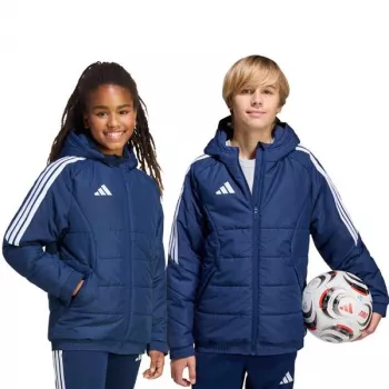 adidas Tiro 26 žieminė striukė vaikams, tamsiai mėlyna, 152 cm