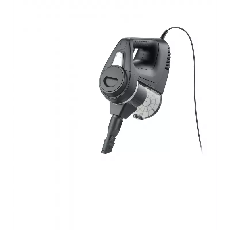 Severin CY 007080 bekamerinis cilindrinis dulkių siurblys su HEPA 13 filtru, Multi-Cyclone technologija, 750 W, juodas/raudonas