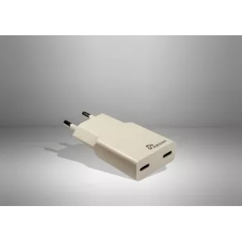 Inter-Tech PSU PD-2136 USB-C sieninis įkroviklis 36W plonas juodas