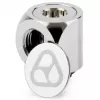 Thermal Grizzly DeltaMate Rotary 90° adapteris G1/4 colio - blizgus nikelis