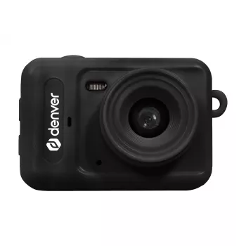 Denver DMC-1003B juoda mini skaitmeninė kamera 0,3MP CMOS VGA raktų pakabukas su internetine kamera