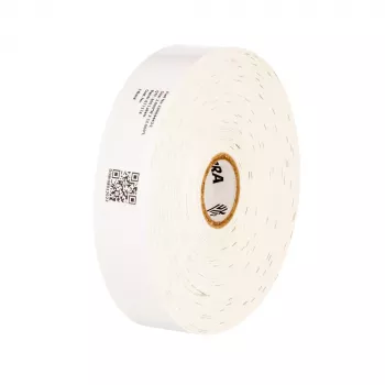 Zebra Z-Band Direct Next Generation polipropileninės (PP) suaugusiųjų apyrankės, baltos, 200 vnt. ritinyje, 6 ritiniai (1200 vnt. iš viso)
