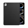MRDISC Back Cover, skirta Apple iPad Pro M4, juoda TPU – plonas smūgius sugeriantis dėklas su pakeltais kraštais, atsparus įbrėžimams matinis paviršius, tikslūs išpjovimai (MG-BCIPTABPROM4SW)