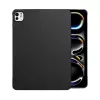 MRDISC Back Cover, skirta Apple iPad Pro M4, juoda TPU – plonas smūgius sugeriantis dėklas su pakeltais kraštais, atsparus įbrėžimams matinis paviršius, tikslūs išpjovimai (MG-BCIPTABPROM4SW)