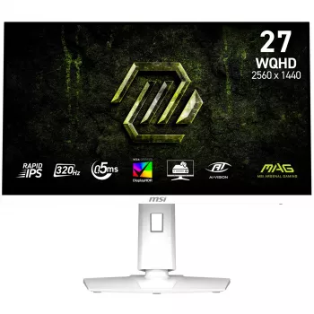 MSI MAG274QRFWDEX32 27 colių WQHD Rapid IPS žaidimų monitorius, 180Hz, 1ms, Quantum Dot, KVM, USB-C