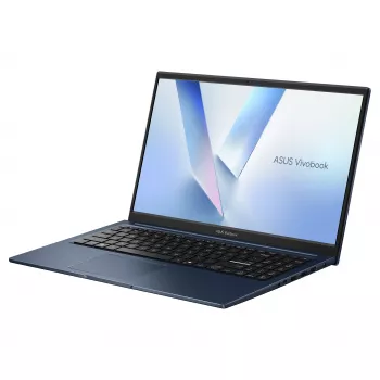 ASUS Vivobook 15 X1504MA-ISSBQ193W nešiojamas kompiuteris, 15,6 colio Full HD IPS, Intel Core 7 350, 16GB DDR5, 512GB SSD, Windows 11 Home, prancūziška AZERTY klaviatūra