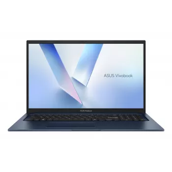 ASUS Vivobook 17 X1704MA-ISSAU199W nešiojamasis kompiuteris, 17,3 colio, Intel Core 3 304, 8GB DDR5, 256GB SSD, Windows 11 Home, AZERTY (FR) klaviatūra, Quiet Blue