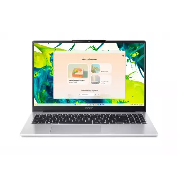 Acer Aspire Lite 15 AL15-44P 15,6 colio Full HD nešiojamas kompiuteris - AMD Ryzen 3 7430U, 8GB RAM, 512GB SSD, AMD Radeon Graphics, Windows 11 Home - plieno pilka