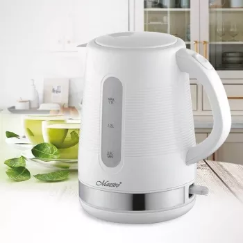 Maestro MR-035-WHITE elektrinis virdulys 1,7 l, 2200 W, baltas plastikinis