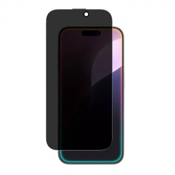AMAZINGTHING Titan Privacy Glass grūdinto stiklo ekrano apsauga, skirta iPhone 16 – 2 krypčių privatumo filtras, 9H kietumas, 0,33 mm, pilna danga, be burbuliukų, suderinama su dėklais