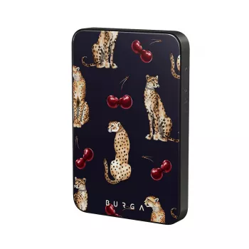 BURGA Burgal magnetinis 5000 mAh power bank Cougar Gunmetal