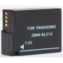 EXTRA DIGITAL Panasonic DMW-BLC12 pakaitinė baterija 1200mAh 7,2V Li-Ion, skirta Lumix G/FZ/GX serijai
