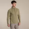 Craghoppers NosiLife SolarShield+ Half Zip Top - Cardamon, L