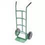 Sack Truck HT008 150 kg sulankstomas plieninis vežimėlis su vientisomis guminėmis ratukais, juodas/raudonas
