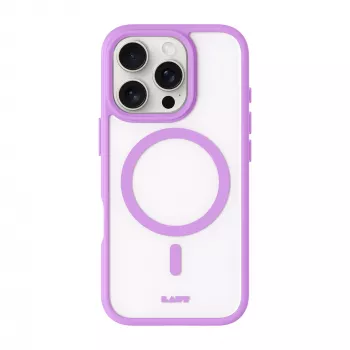 LAUT Huex Protect dėklas, skirtas iPhone 16 Pro, rožinis