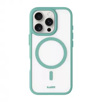 LAUT Huex Protect dėklas, skirtas iPhone 16 Pro, žalias