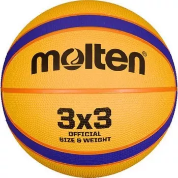 Molten 3x3 Basketball B33T2000 Guma 6 dydžio FIBA oficialus žaidimo kamuolys