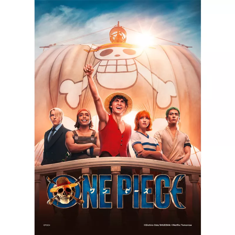 EPOCH Games One Piece Straw Hats Crew 500 dalių dėlionė