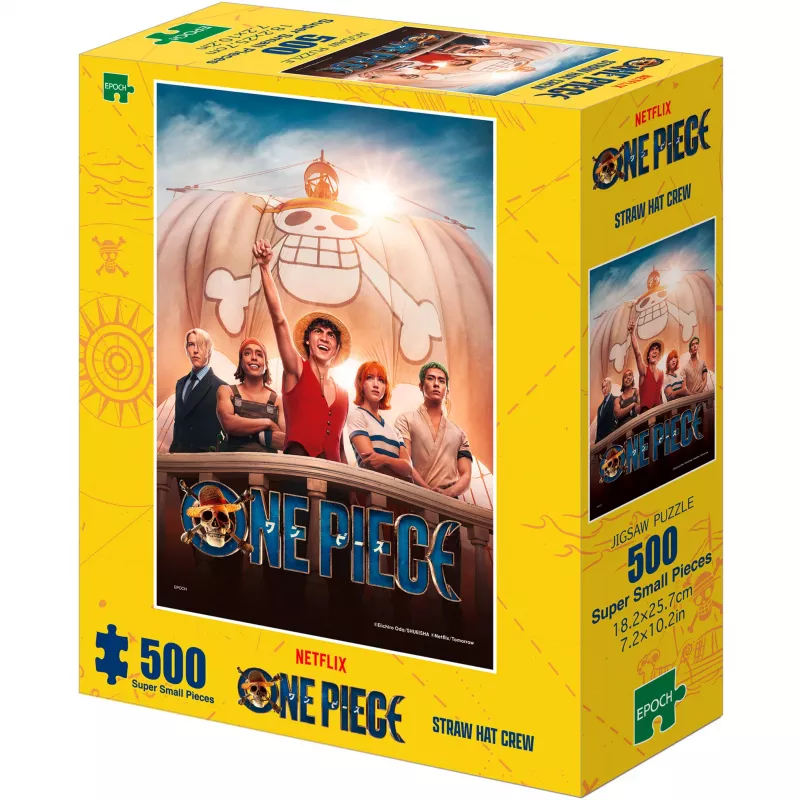EPOCH Games One Piece Straw Hats Crew 500 dalių dėlionė