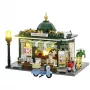 LUMIBRICKS F9023 Laisvai pastatomas plieninis žurnalų stovas, juodos milteliniu būdu dažytos spalvos, vienos sekcijos