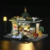 LUMIBRICKS F9023 Laisvai pastatomas plieninis žurnalų stovas, juodos milteliniu būdu dažytos spalvos, vienos sekcijos