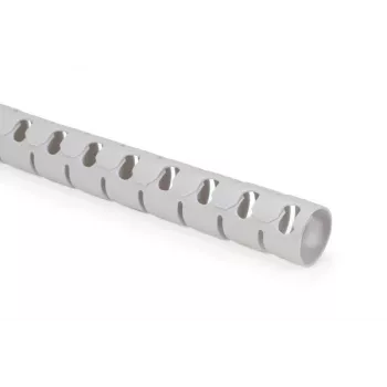HellermannTyton HWPP16 spiralinė rišimo įvorė, pilka, polipropilenas, 25m, 14mm išorinis skersmuo