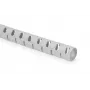HellermannTyton HWPP16 spiralinė rišimo įvorė, pilka, polipropilenas, 25m, 14mm išorinis skersmuo