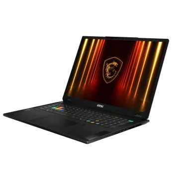MSI Stealth 18 HX AI A2XWIG-014FR 18 colių žaidimų nešiojamasis kompiuteris - QHD+ 240Hz, Intel Core Ultra 9 275HX, 32GB RAM, 2TB SSD, GeForce RTX 5080, Windows 11 Pro, AZERTY prancūzų klaviatūra