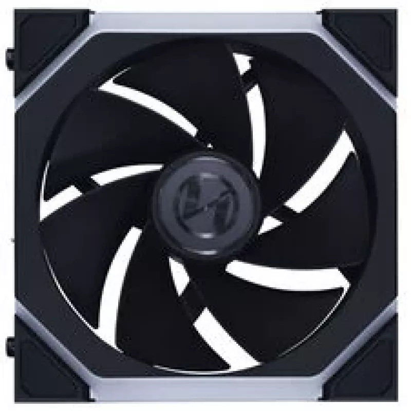 Lian Li UNI FAN SL FLEX Wireless ARGB Reverse Blade 120mm PWM korpuso ventiliatorius - juodas
