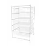 Drawer Block 89x45x55cm 5-Layer White