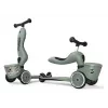 Scoot & Ride Highwaykick 1 Lifestyle 2-in-1 važinėjimo priemonė ir paspirtukas, Green Lines