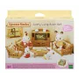 EPOCH Sylvanian Families Landhaus Wohnzimmer – kaimiško stiliaus svetainės baldų rinkinys