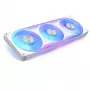 NZXT F360U Ultra RGB 120mm ventiliatorių rinkinys (3 vnt.), baltas