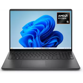 Dell 16 DC16255 450R1 nešiojamasis kompiuteris, 16 colių, AMD Ryzen 5 220, 16GB DDR5, 512GB SSD, Windows 11