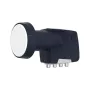 Inverto Quad Premium Universal LNB keitiklis - 4 išėjimai, 0,2 dB triukšmo rodiklis, 40 mm apšvieta, juodos spalvos